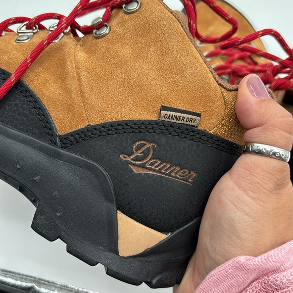 Danner Women's Panorama 6" Brown/Red Suede Waterproof Hiking Boots - Picture 12 of 14